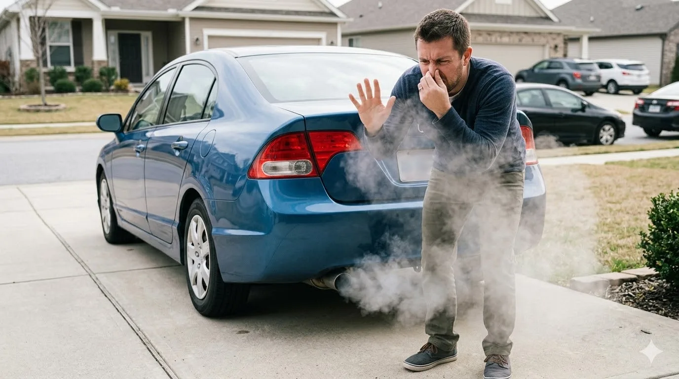 catalytic converter smell