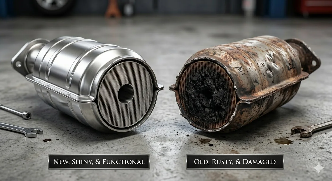 defective catalytic converter symptoms