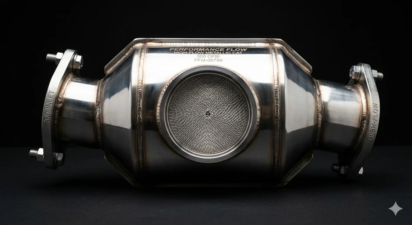 high flow catalytic converter